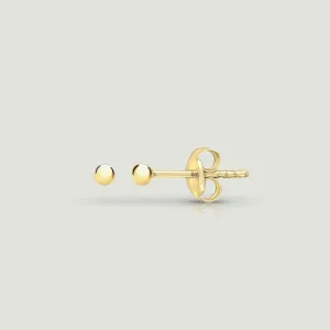 2mm Ball Stud Earrings