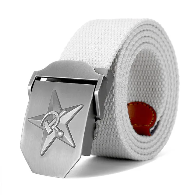 3D Soviet Labor Venus CCCP Canvas Belt