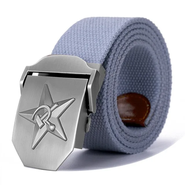 3D Soviet Labor Venus CCCP Canvas Belt