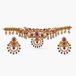 Akshi Antique Choker Set