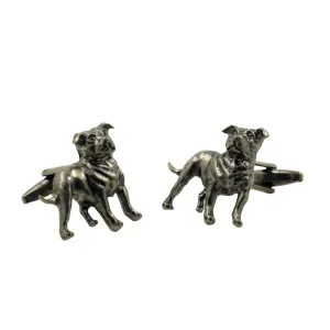 Antique Bull Terrier Cufflinks