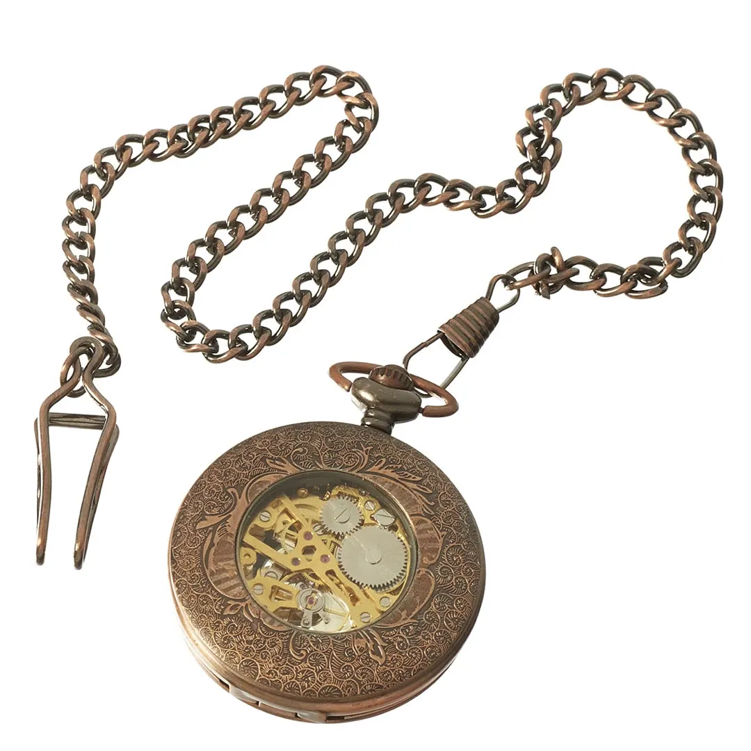 Automatic Mechanical 1920's Blinders Pocket Watch