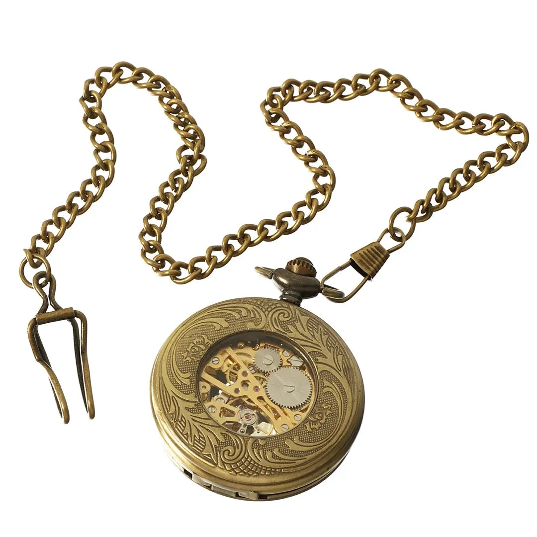 Automatic Mechanical 1920's Blinders Pocket Watch