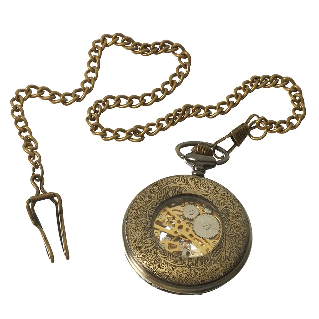 Automatic Mechanical 1920's Blinders Pocket Watch