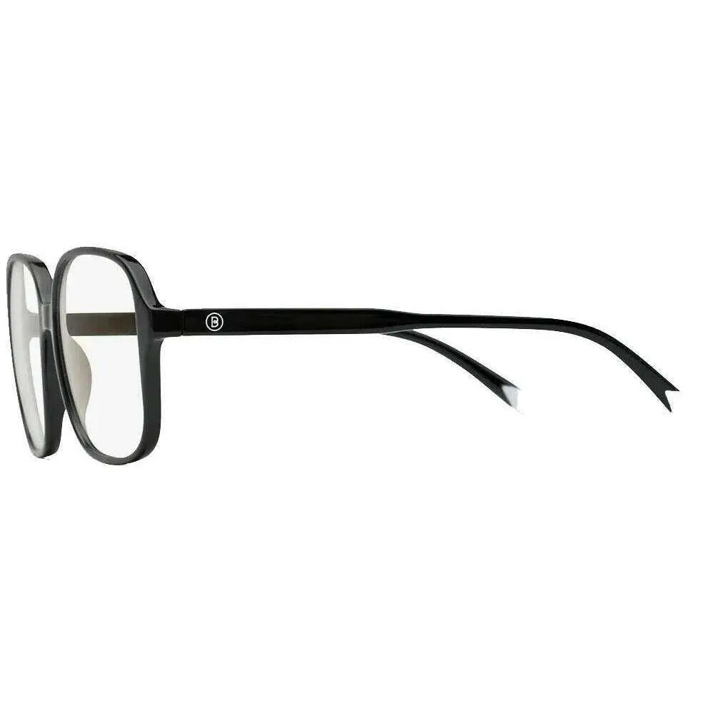 Barner Pascal Glossy Blue Light Reading Glasses - Black Noir