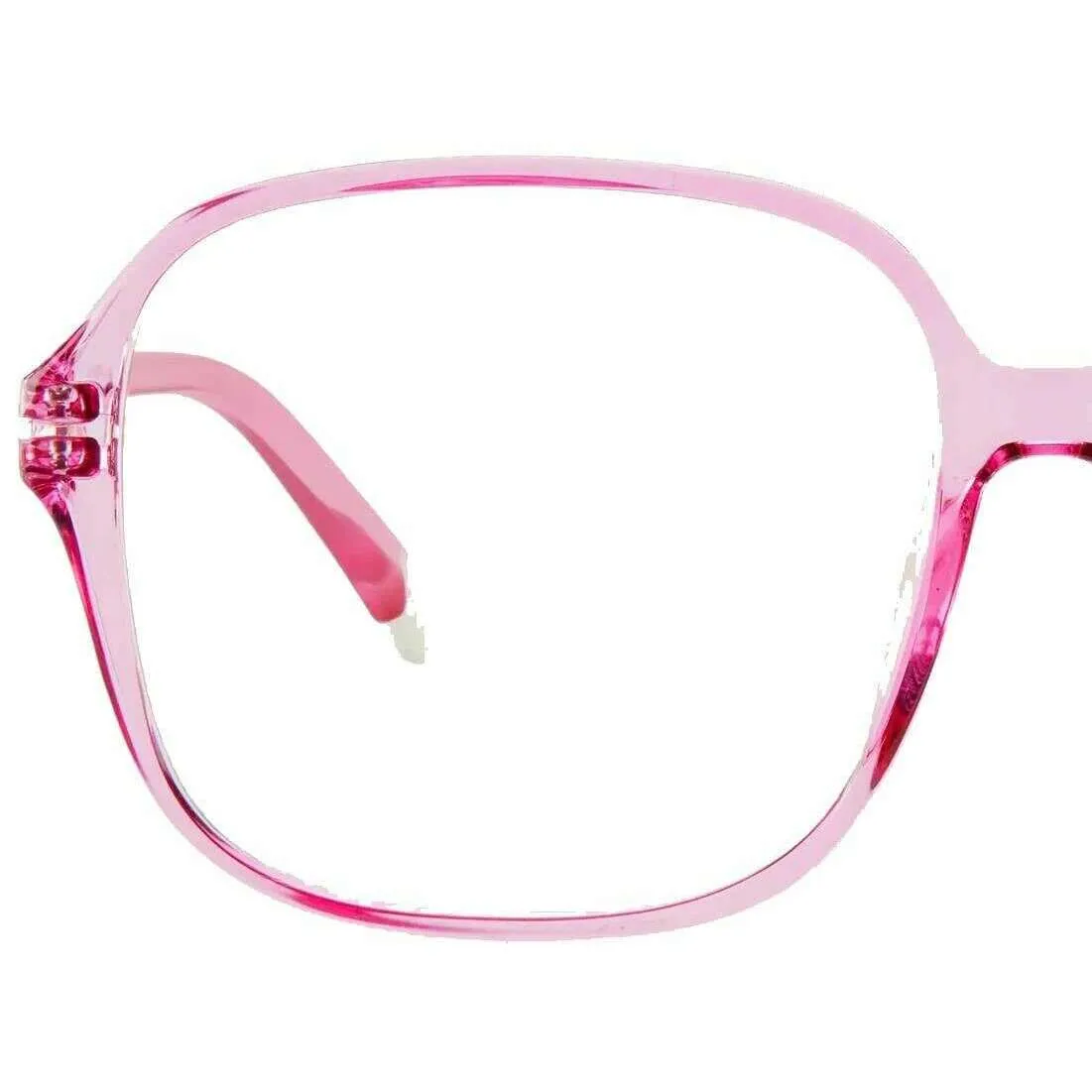 Barner Pascal Glossy Blue Light Reading Glasses - Blush Pink