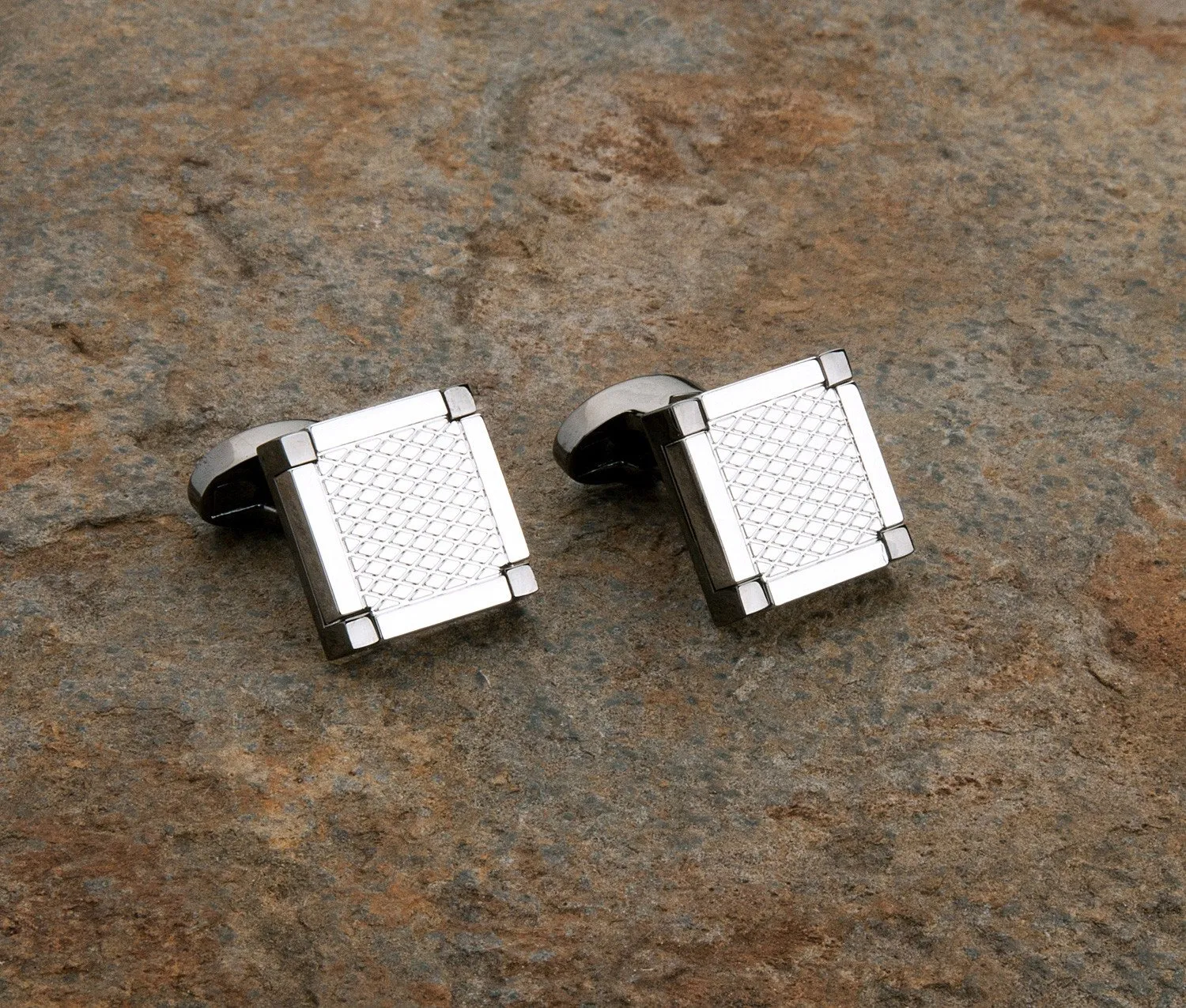 Box Chrome Cufflinks