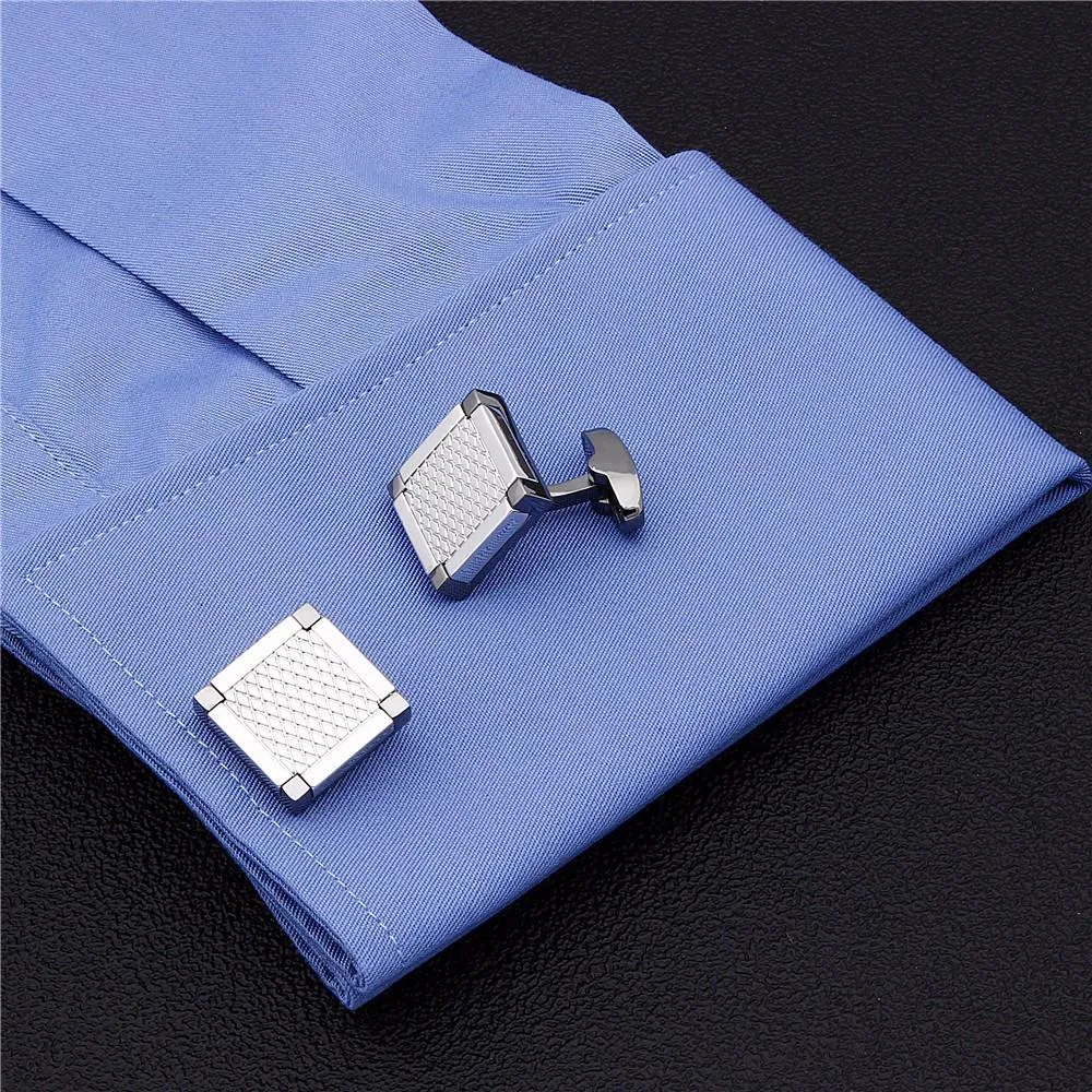 Box Chrome Cufflinks