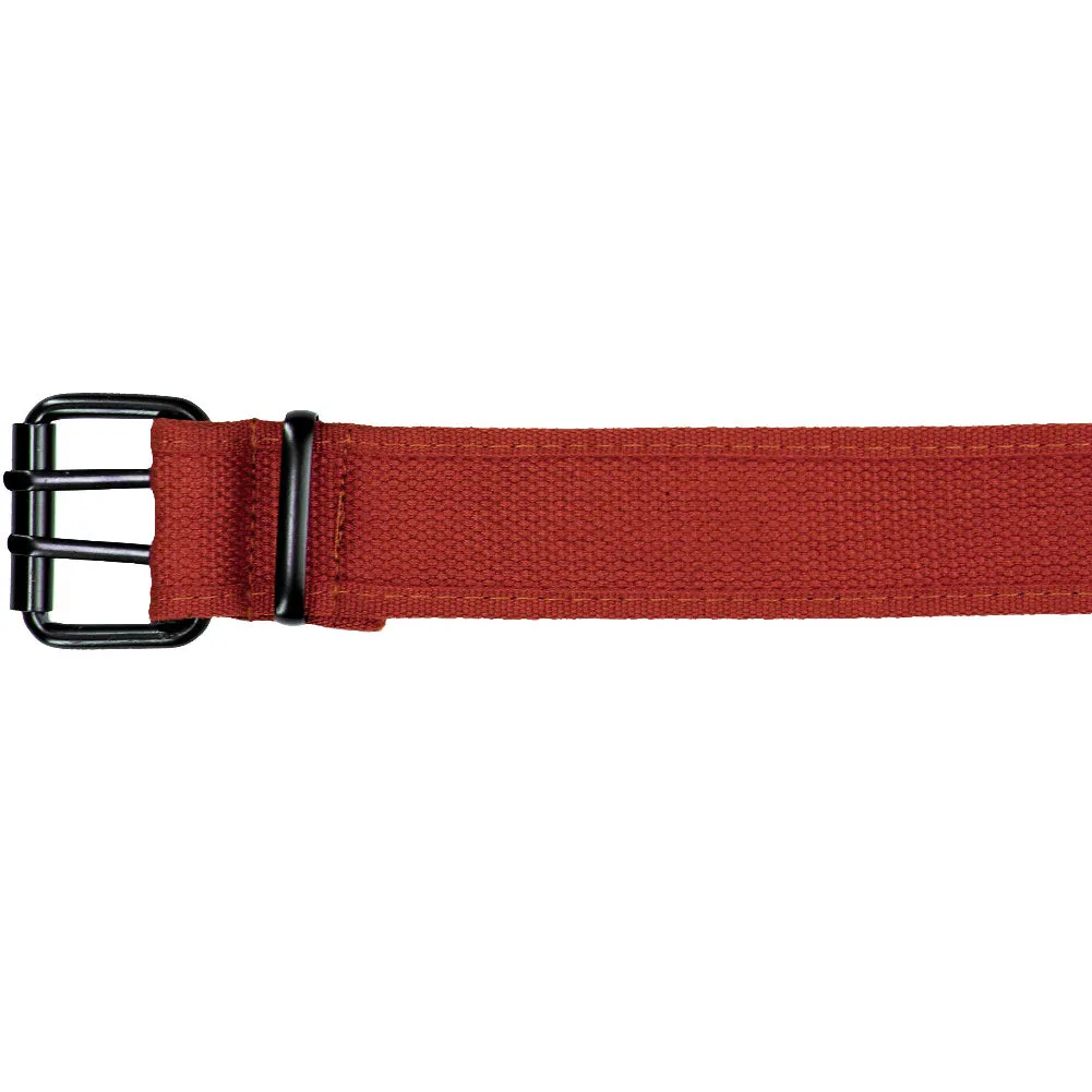 Brick Red Double Grommet Belt