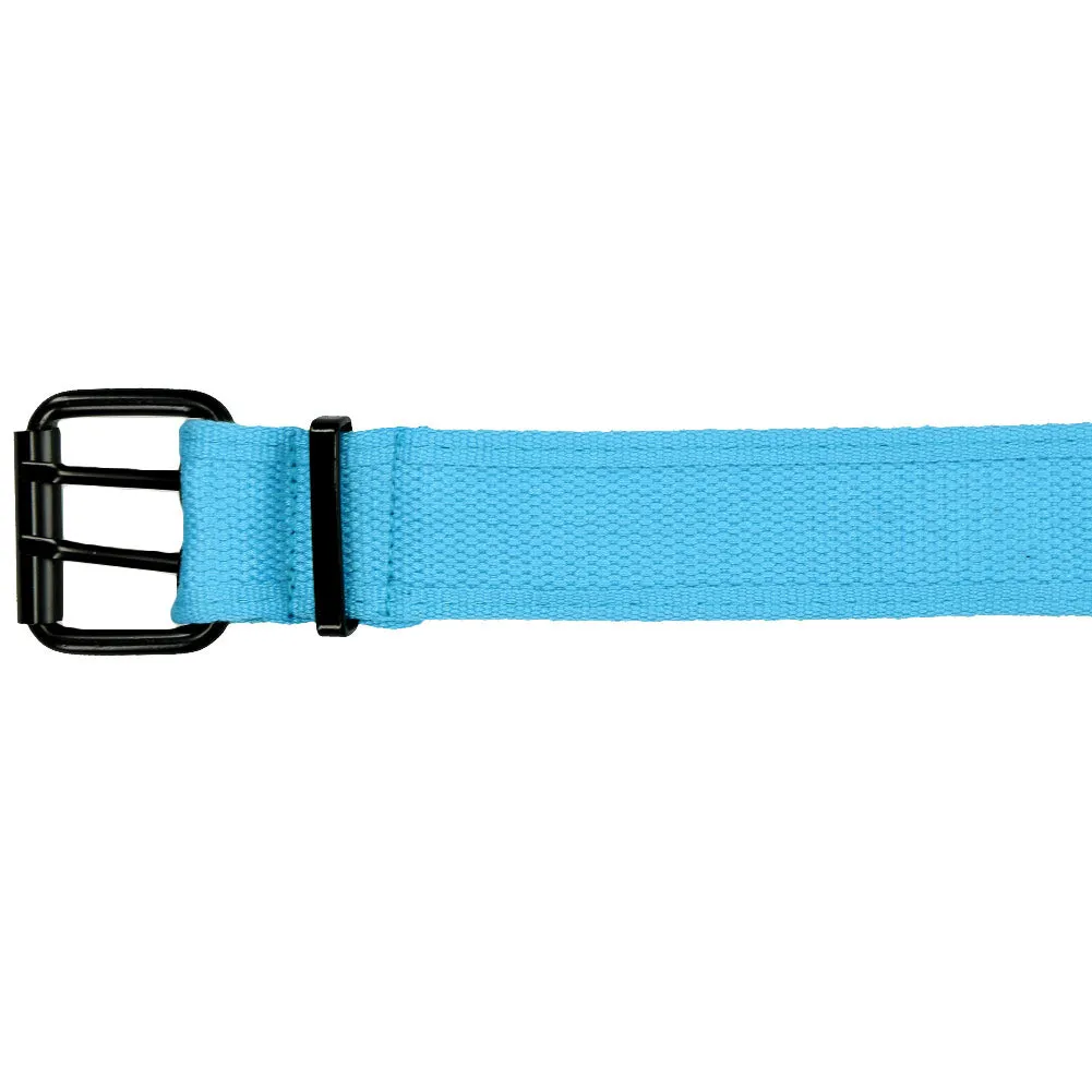 Bright Blue Double Grommet Belt