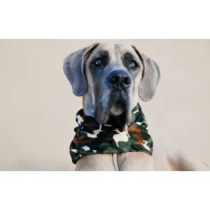 Can't See Me Camo Dog Scarf by Dope Dog Co