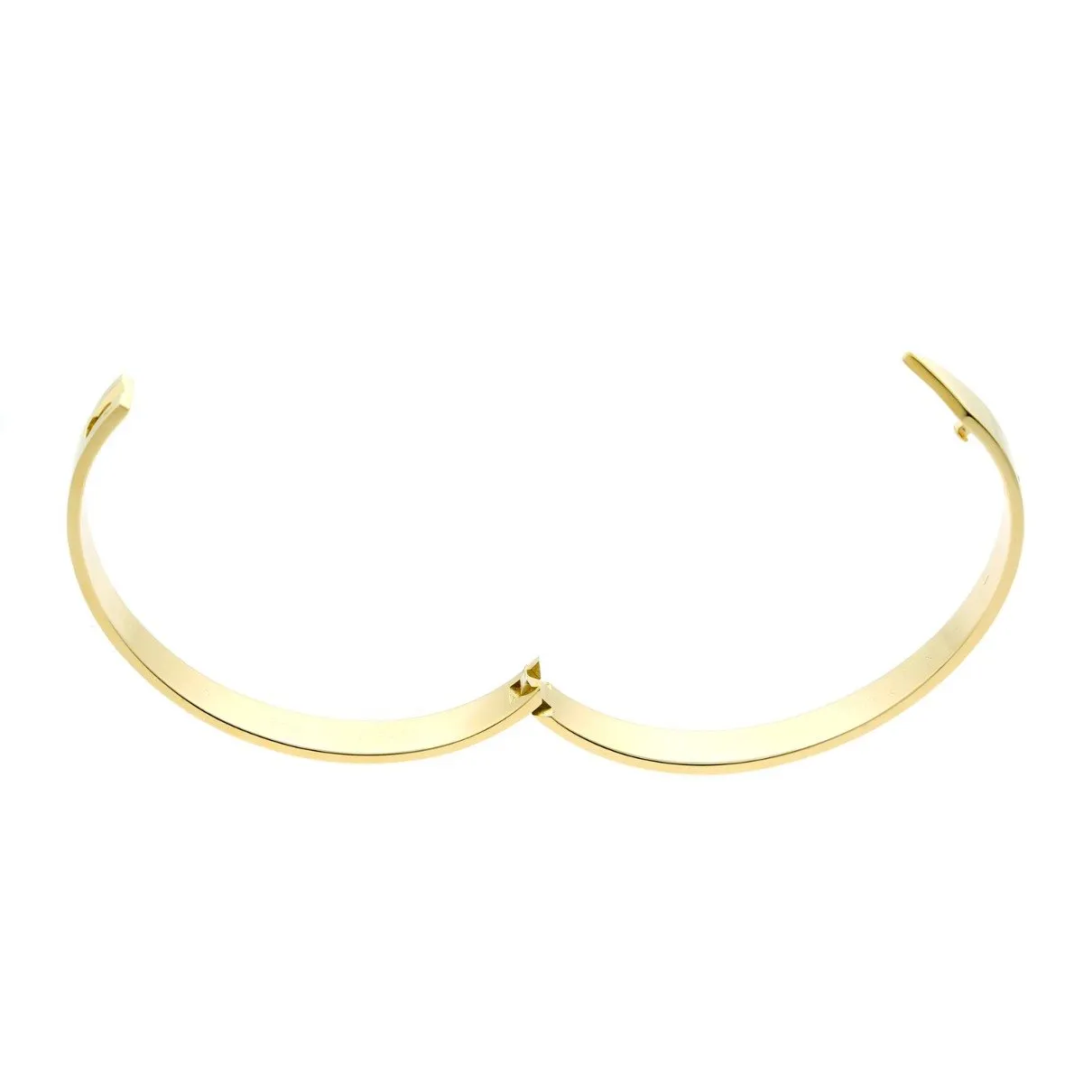 Cartier Anniversary Gold Diamond Bangle