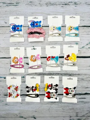 Character Hair Clips