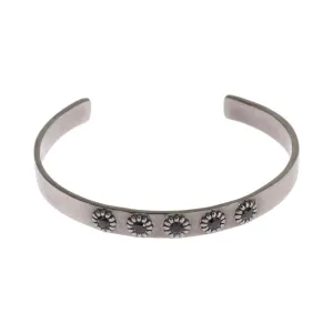 Chic Nialaya Silver CZ Bangle for Her