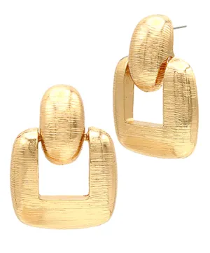 Chunky Square Earrings