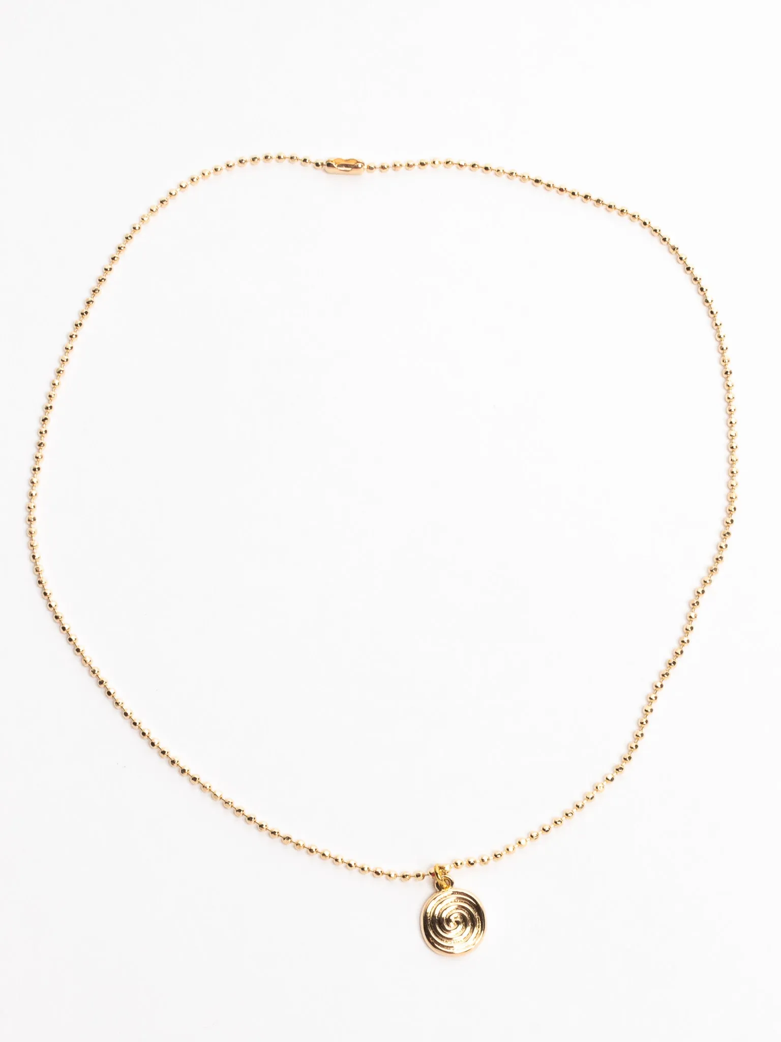 Cities in Dust - Gold Spiral Choker