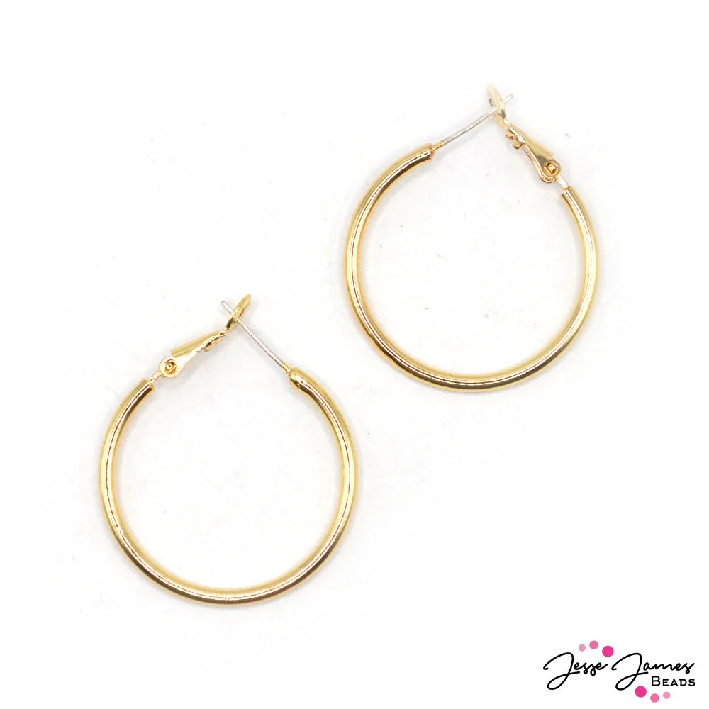 Classic Hoop Earring Blanks