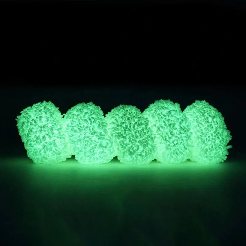 Colorful Luminous Plush Scrunchies Hair Band