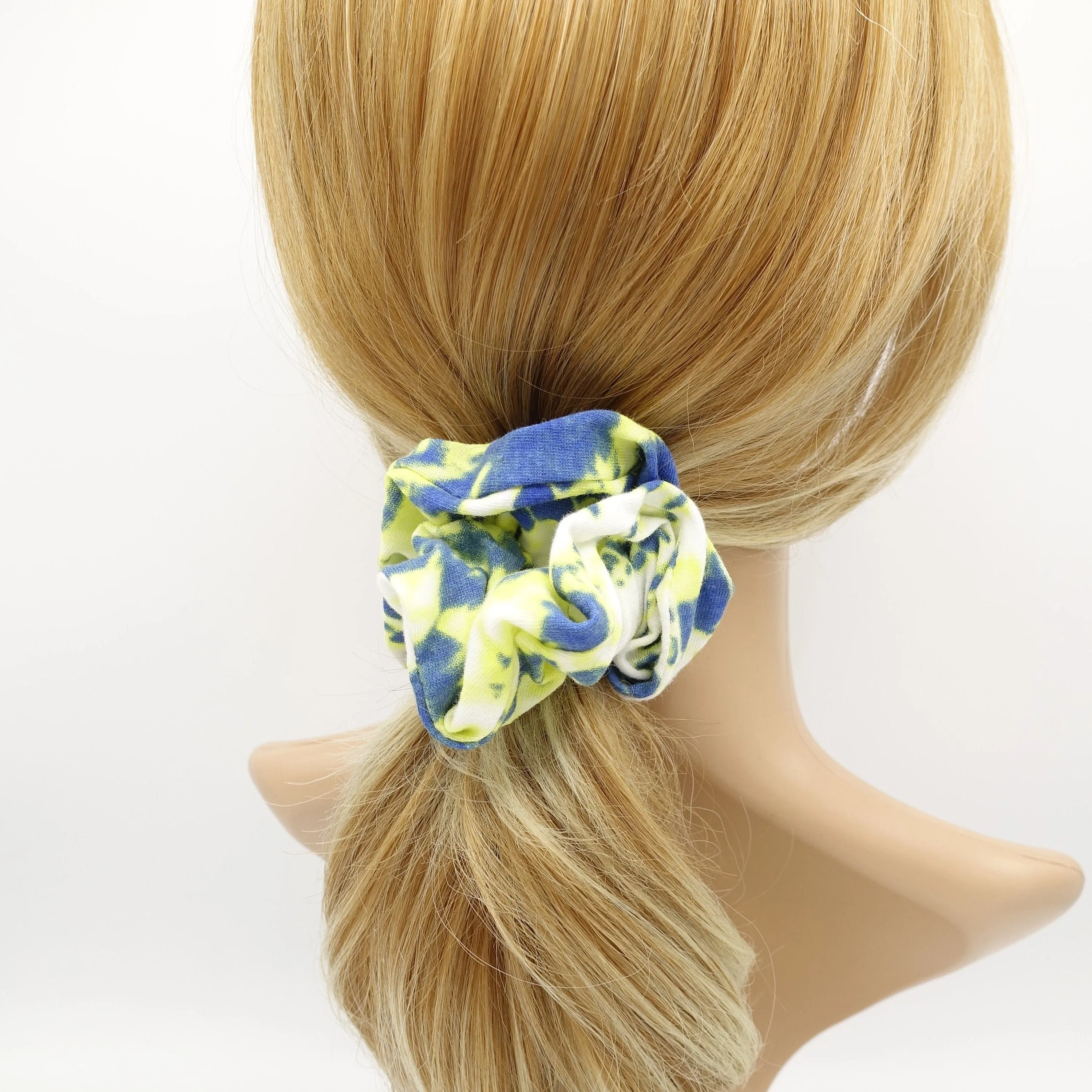 cotton tie dye scrunchies casual scrunchie hair tie for women