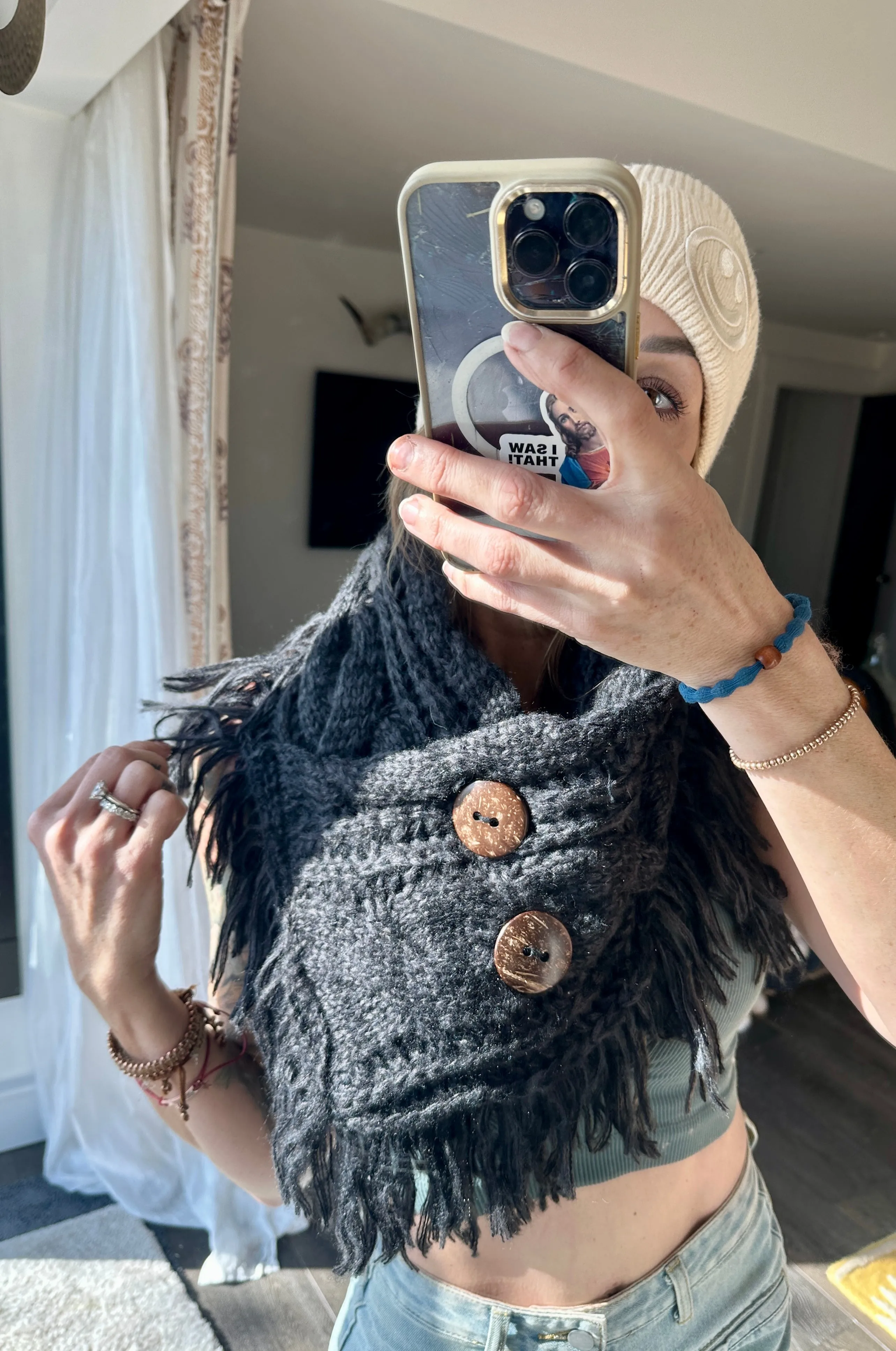 Cozy Shoulder Warmer Scarf