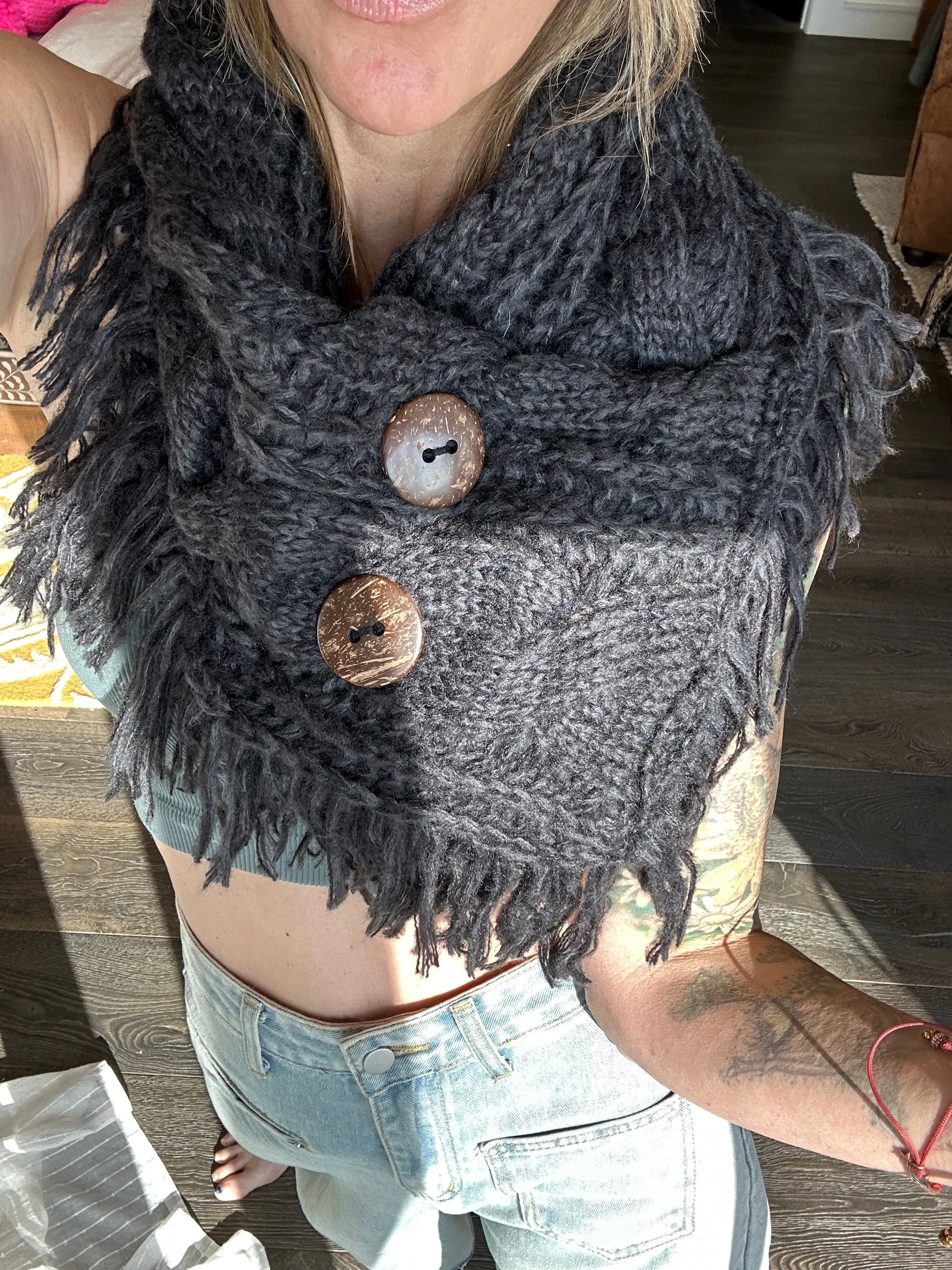 Cozy Shoulder Warmer Scarf