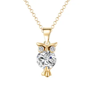 Crystal Owl Necklace