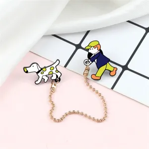 Cute Animal Pet Brooch dog