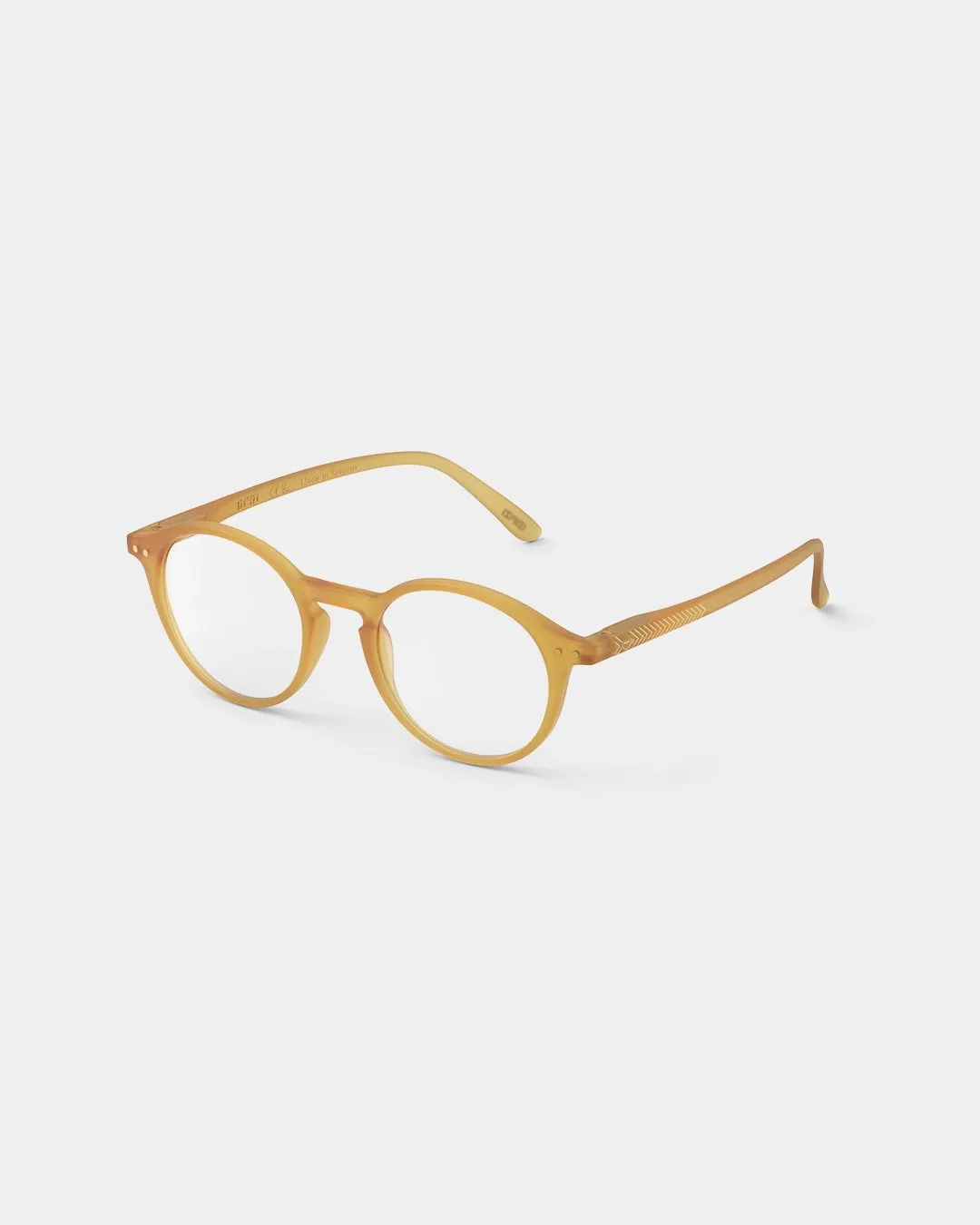 #D Reading Glasses - Golden Glow