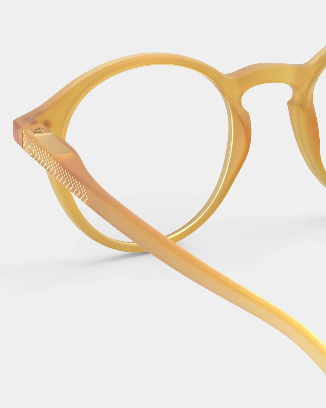 #D Reading Glasses - Golden Glow