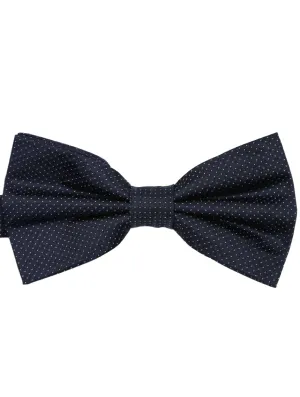 DÉCLIC Classic Microdot Bow Tie - Navy