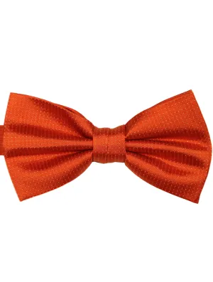 DÉCLIC Classic Microdot Bow Tie - Orange