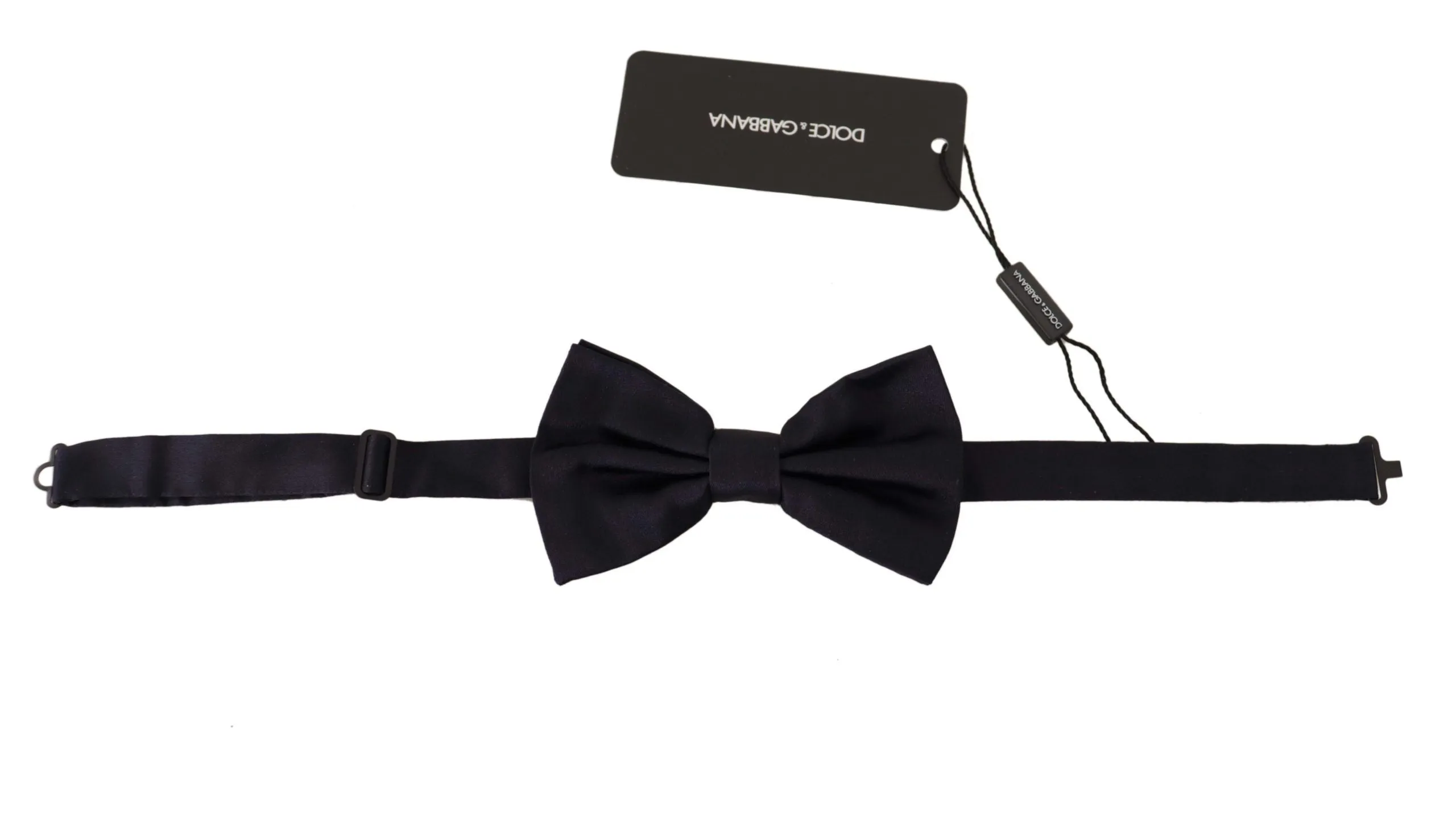 Dolce & Gabbana Elegant Blue Silk Bow Tie