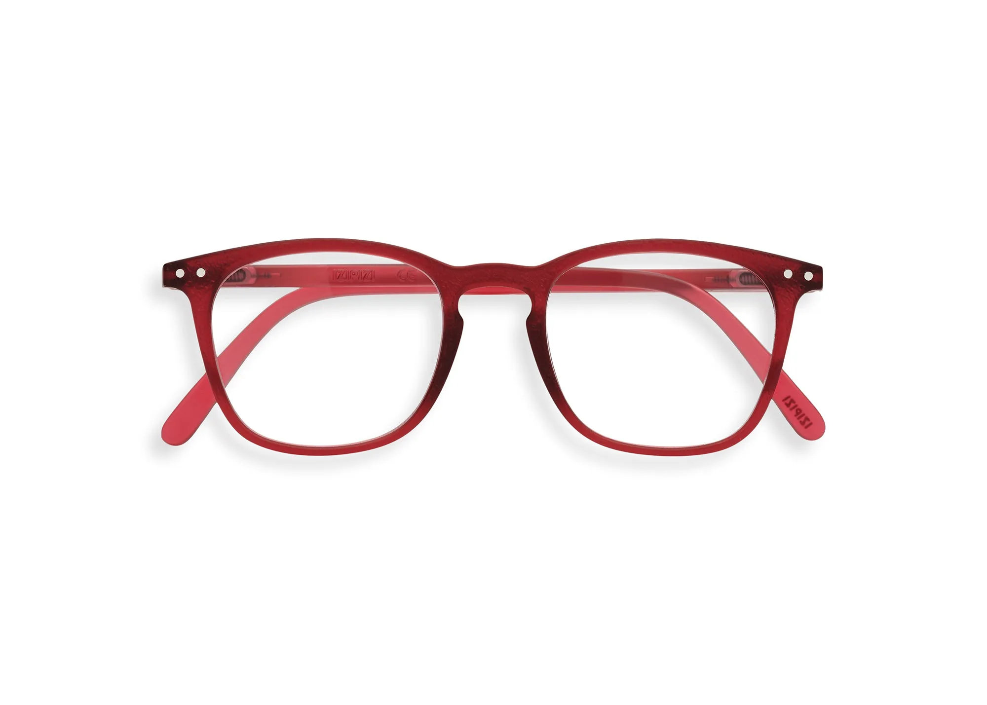 #E Reading Glasses - Rosy Red