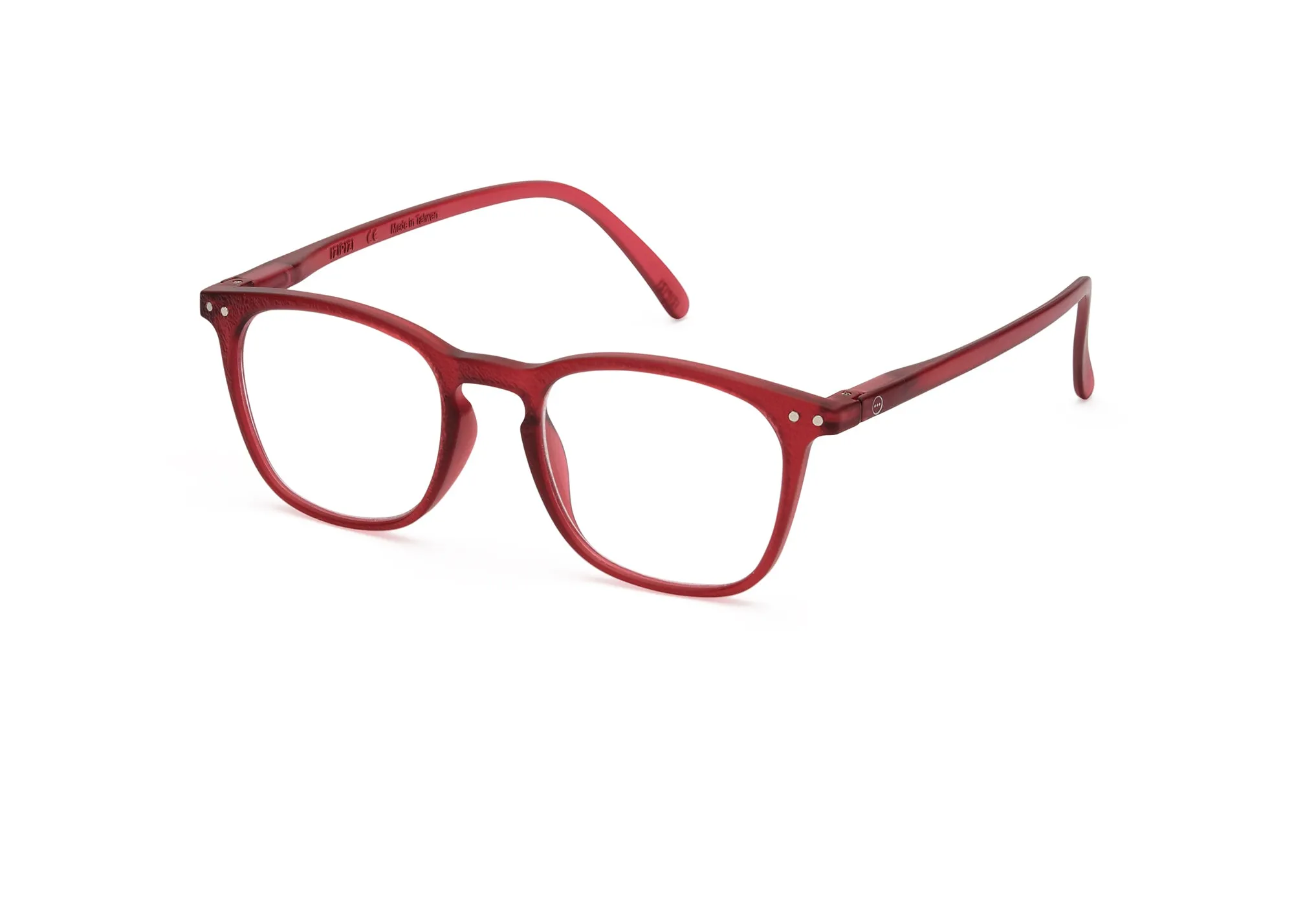 #E Reading Glasses - Rosy Red