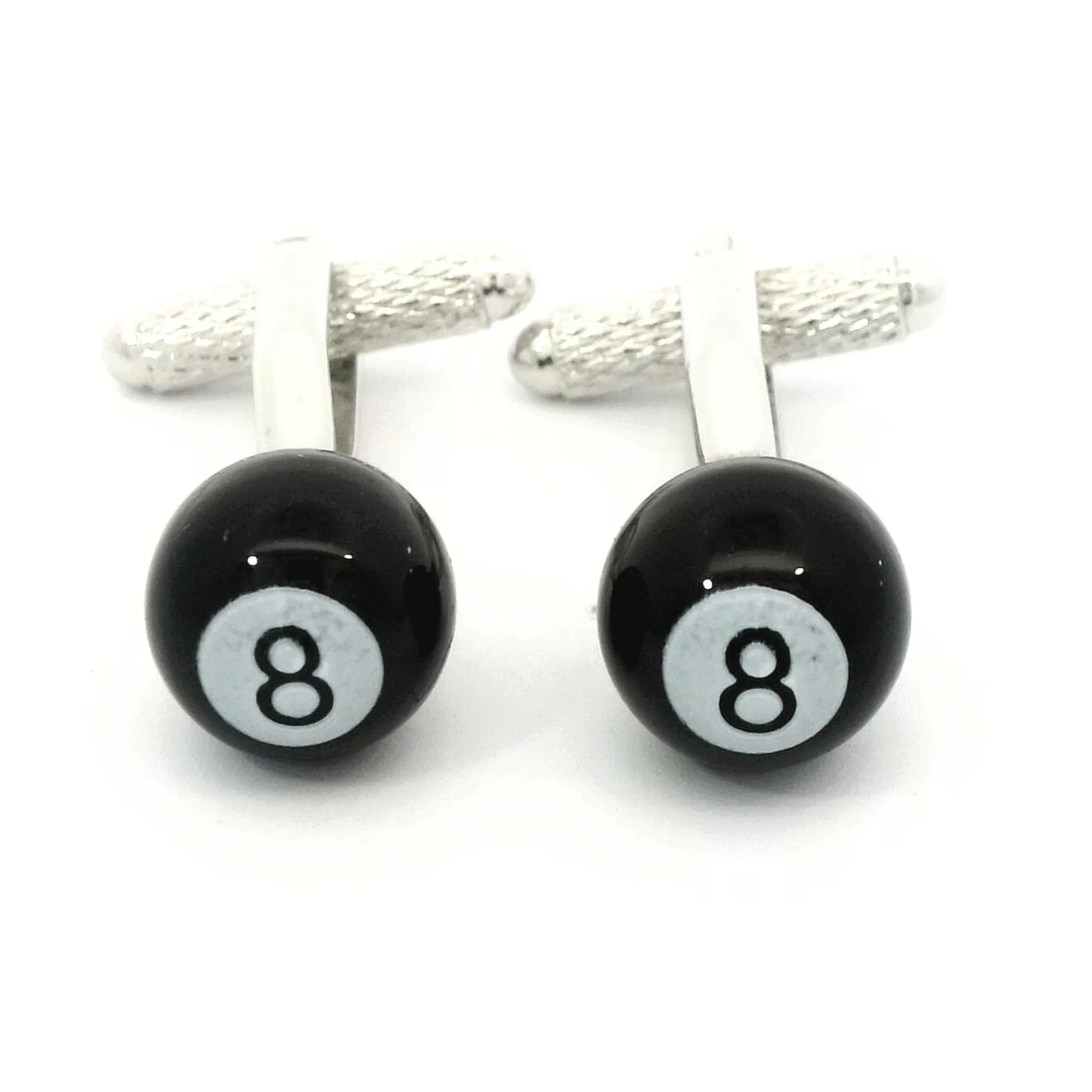 Eight Balls Pool Cufflinks