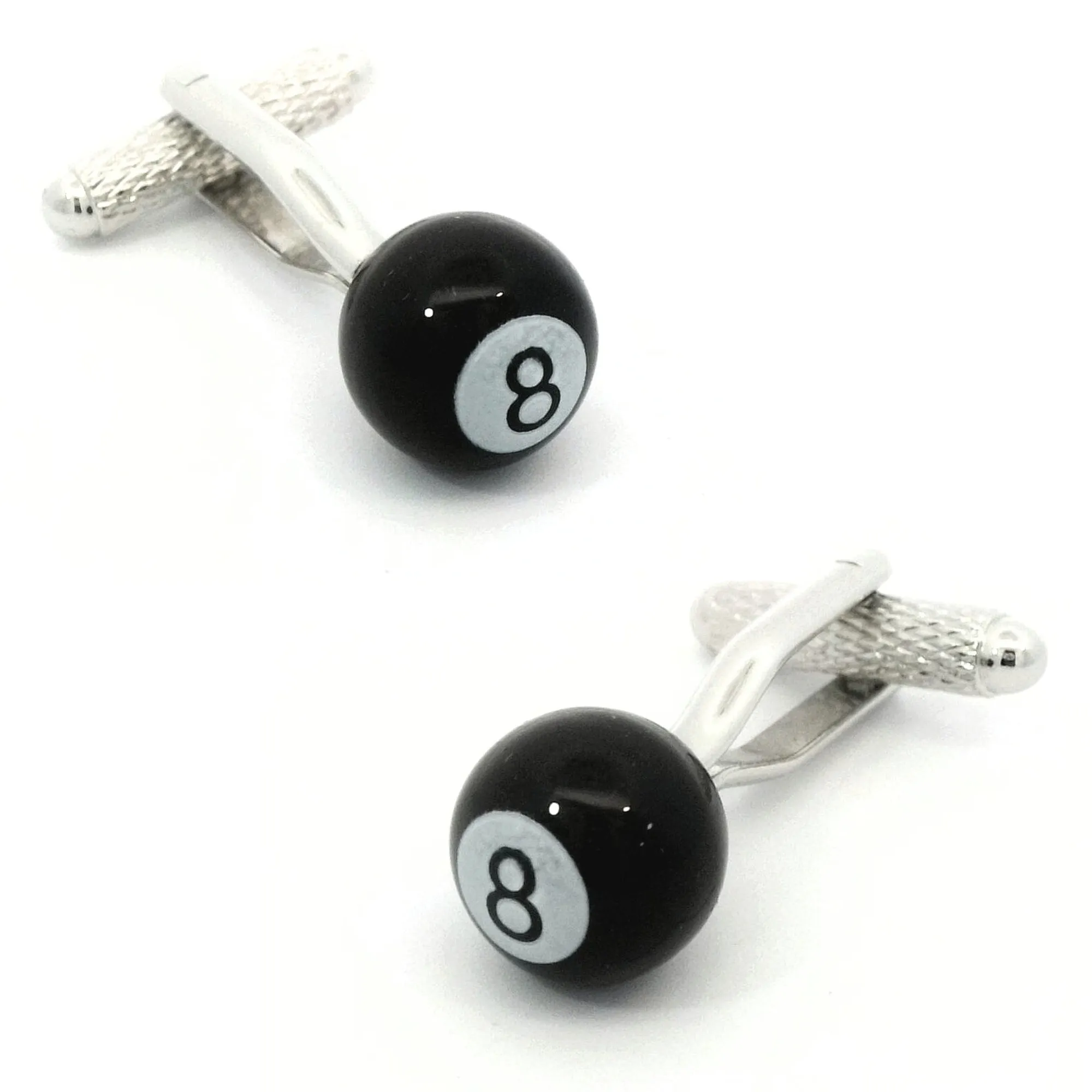 Eight Balls Pool Cufflinks