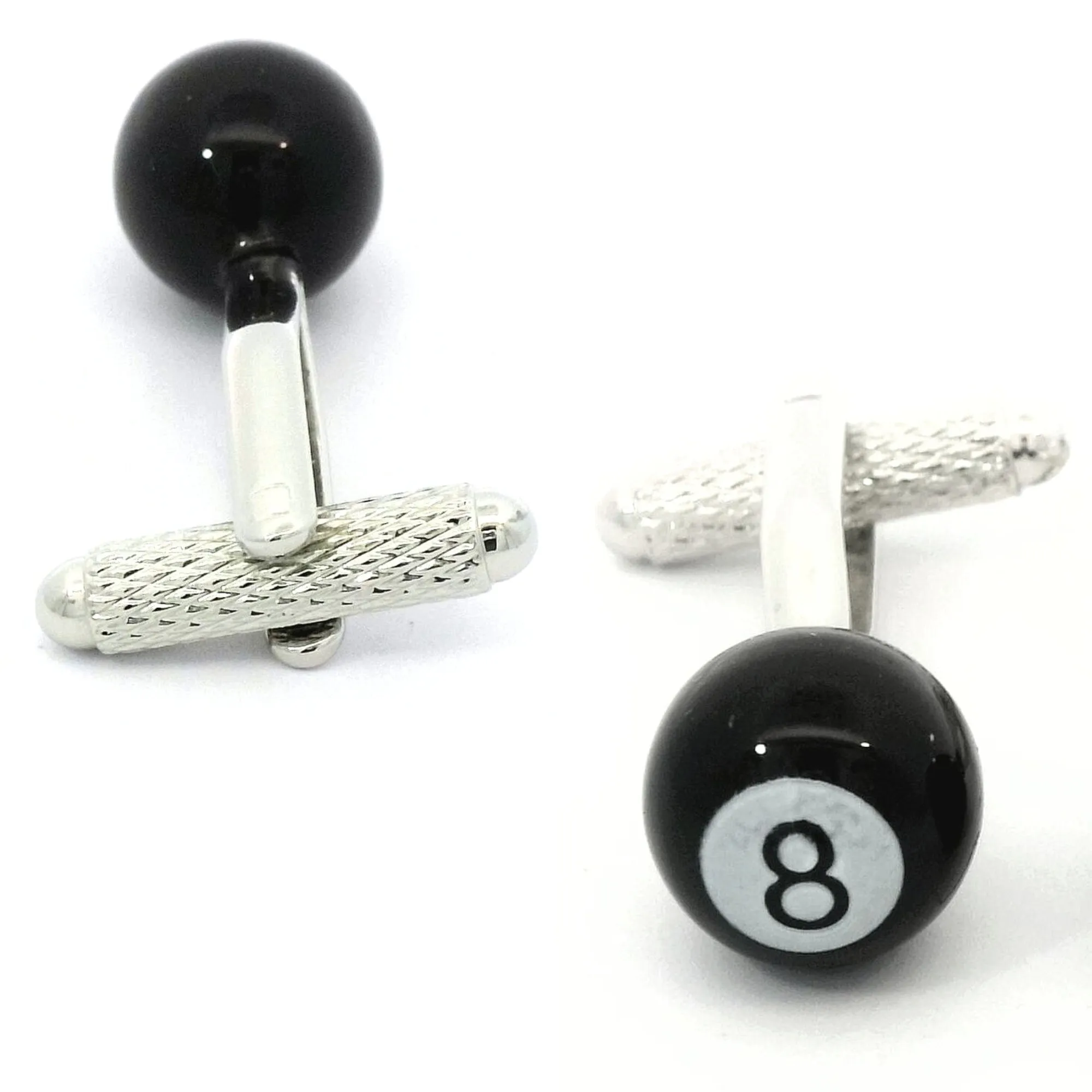 Eight Balls Pool Cufflinks