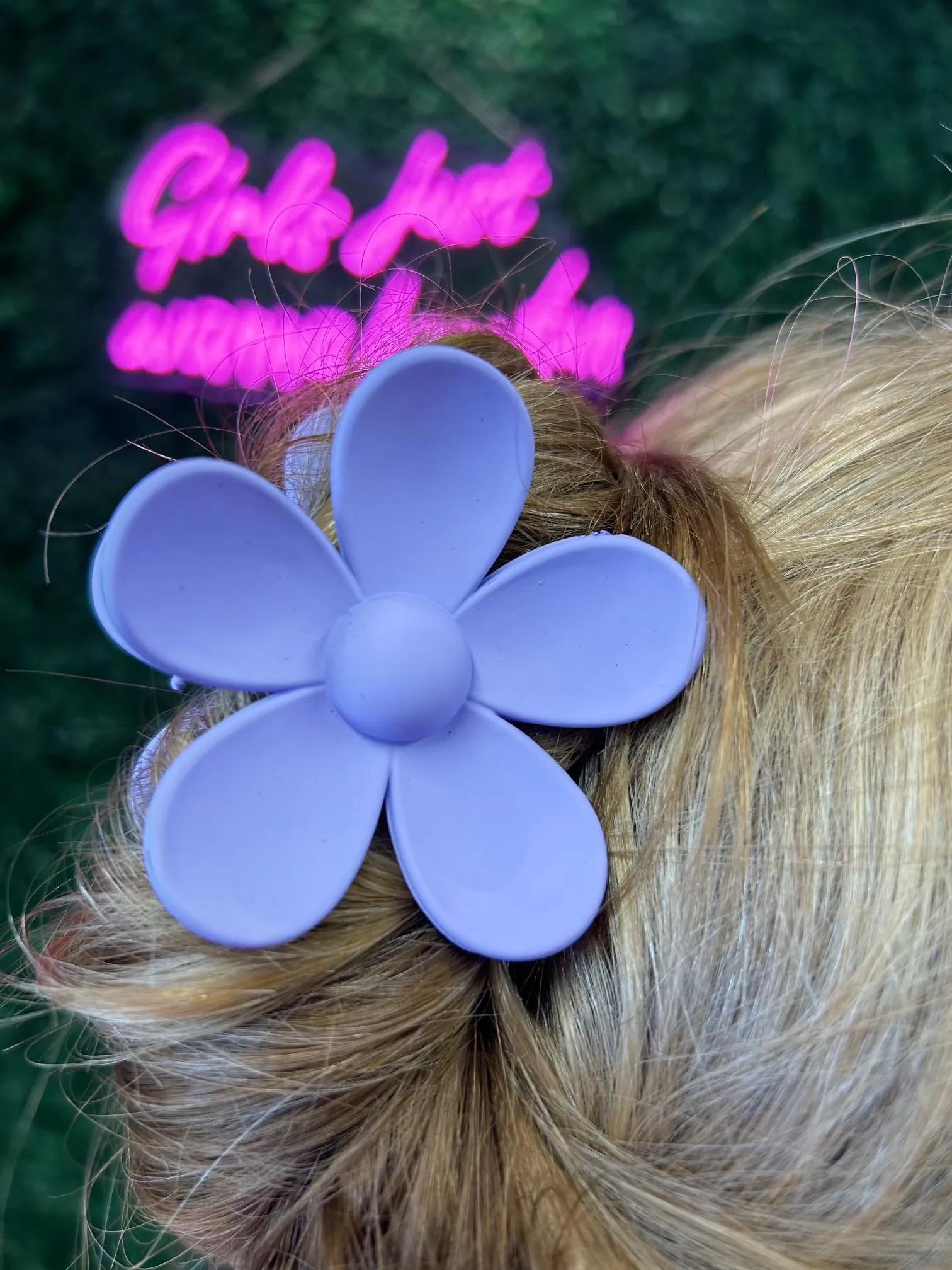 Floral Hair Clips