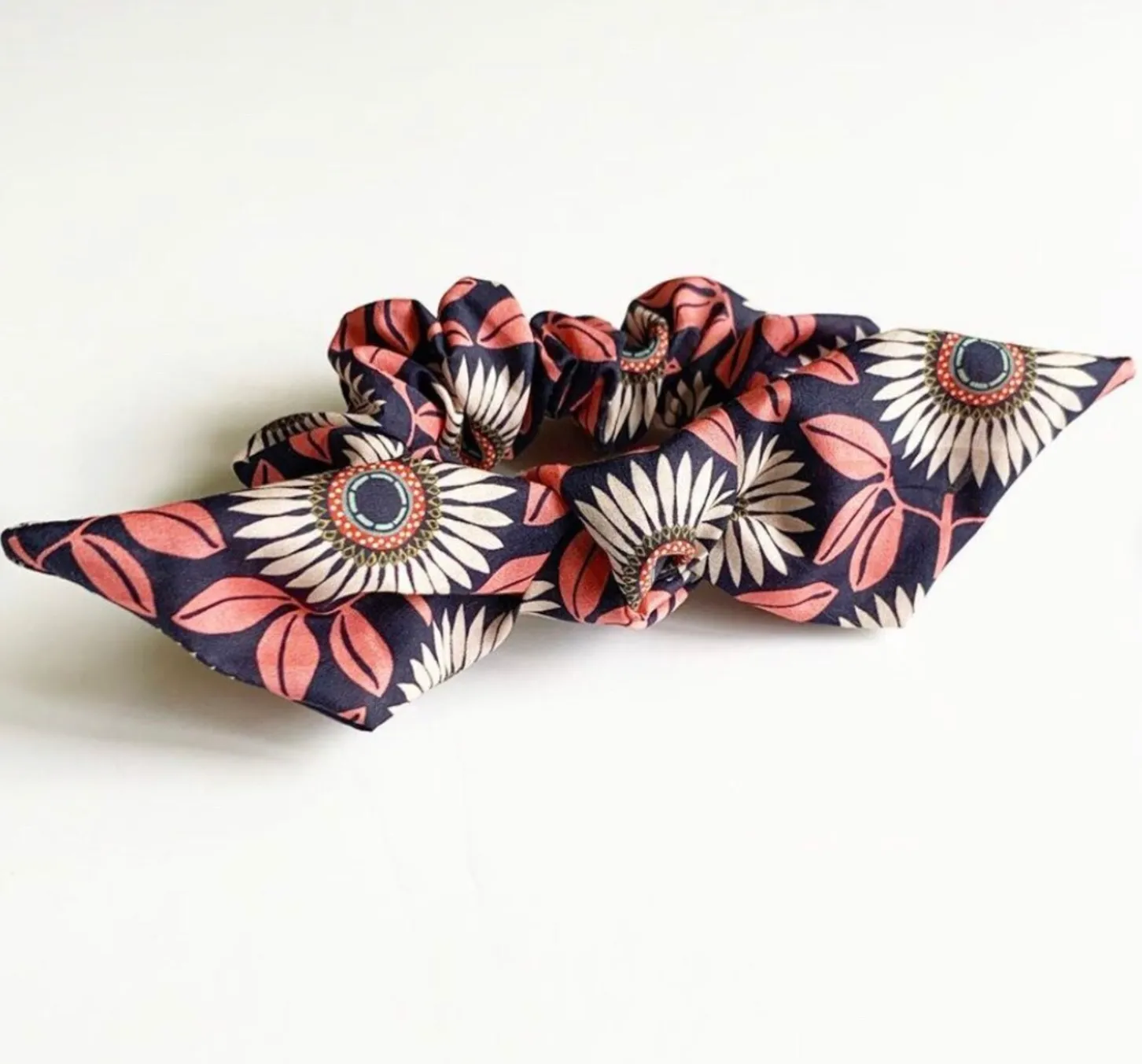 Floral Petite Knot Scrunchies | Liberty London Cotton | Colorful Florals | Fine Hair Scrunchies | Luxury Fabric Scrunchies