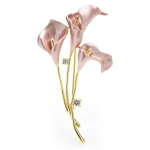 Flower brooches for wedding, for gift