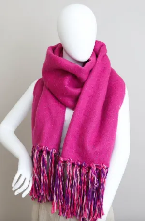 Frayed Bohemian Flow Scarf