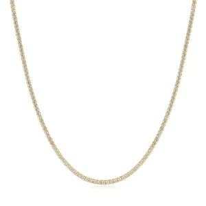 Gold Pave Necklace