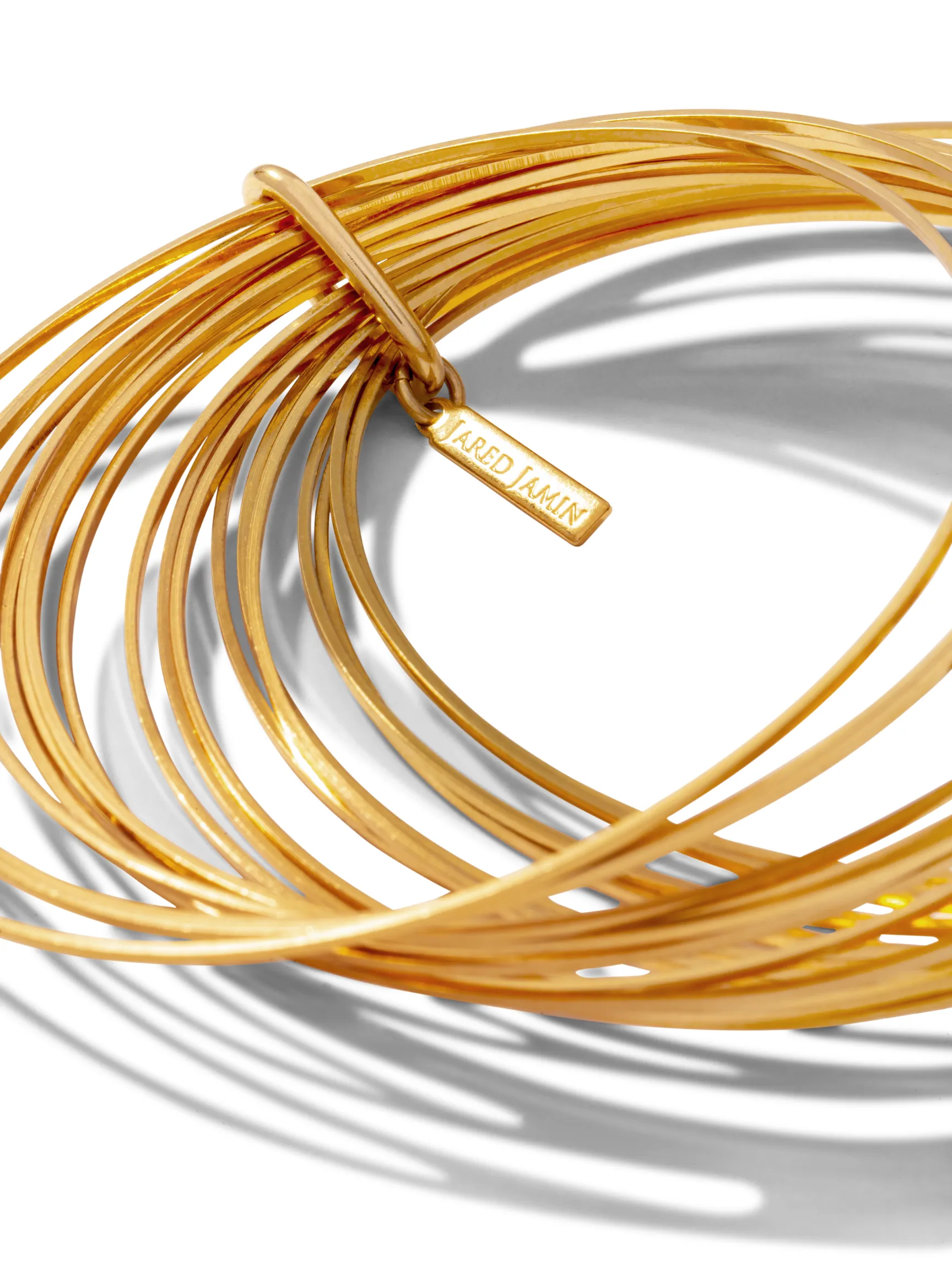 Gold Twenty Something Bangle Stack