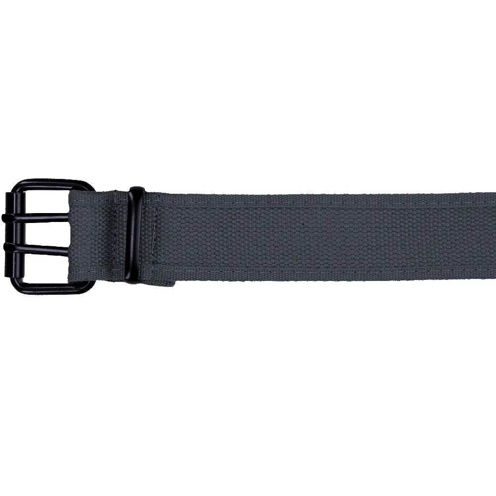 Gray Double Grommet Belt