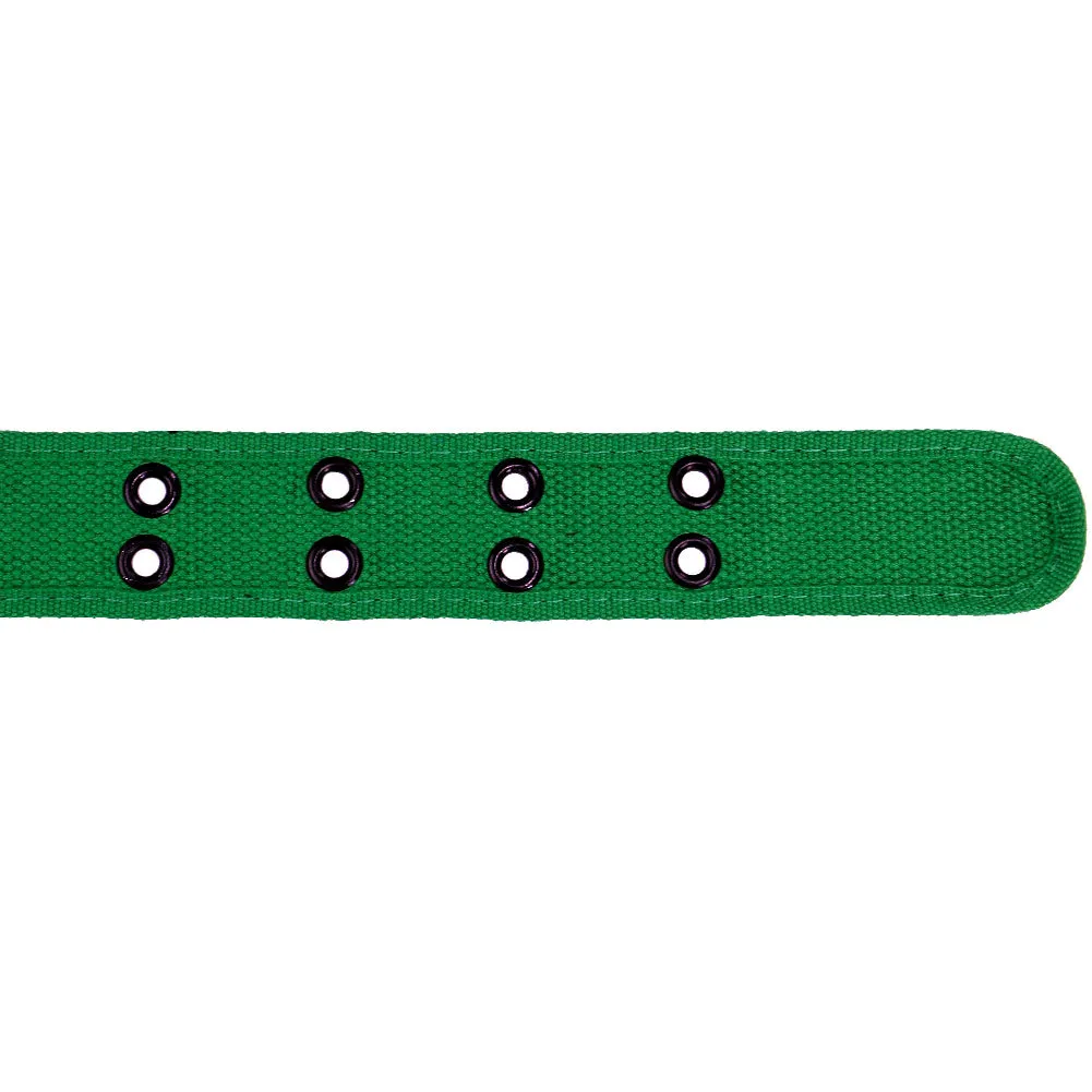 Green Double Grommet Belt