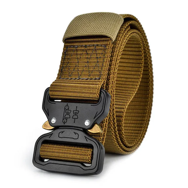 Heavy Duty Canvas Military Tactical Sport Belt