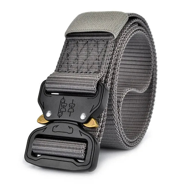 Heavy Duty Canvas Military Tactical Sport Belt