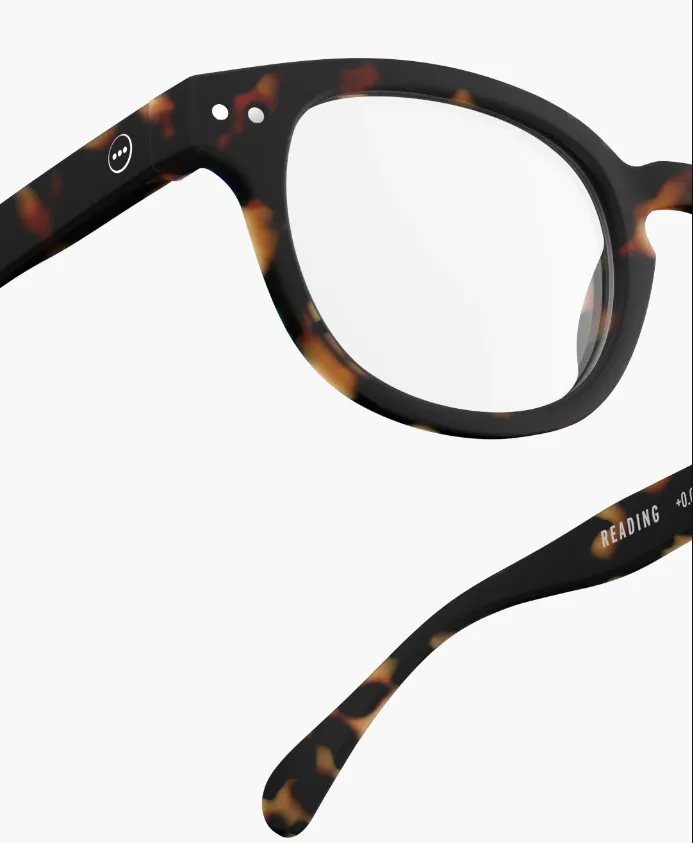 Izipizi -  #C READING glasses square tortoise