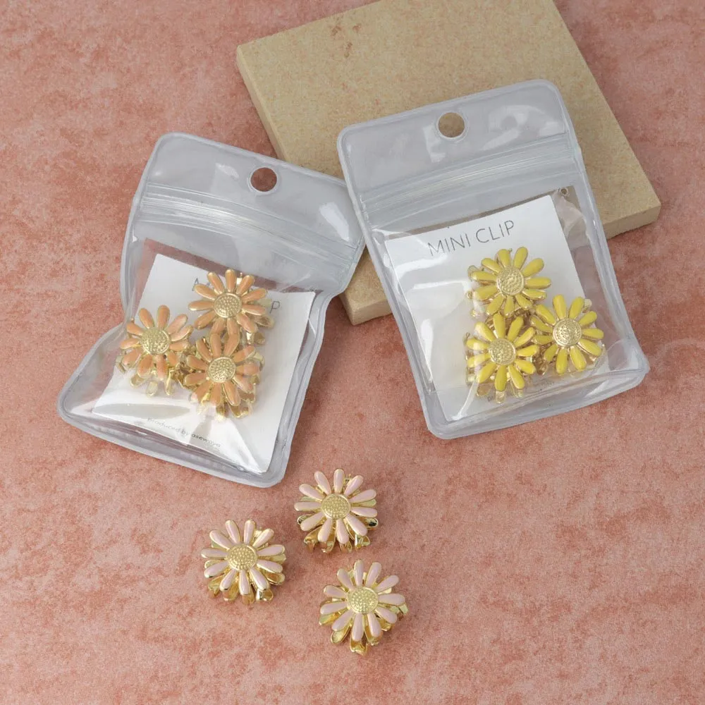 Marguerite Daisy Hair Clip Pack