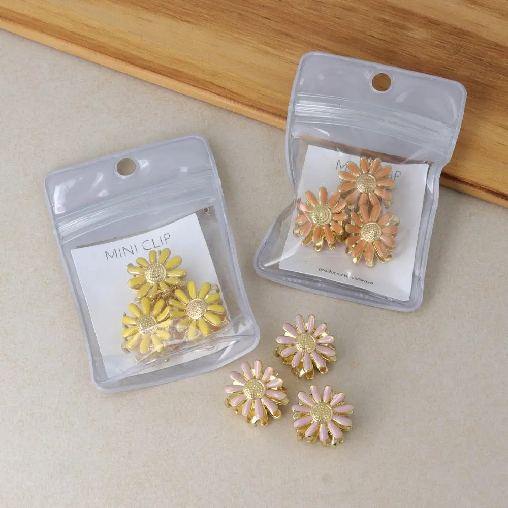 Marguerite Daisy Hair Clip Pack